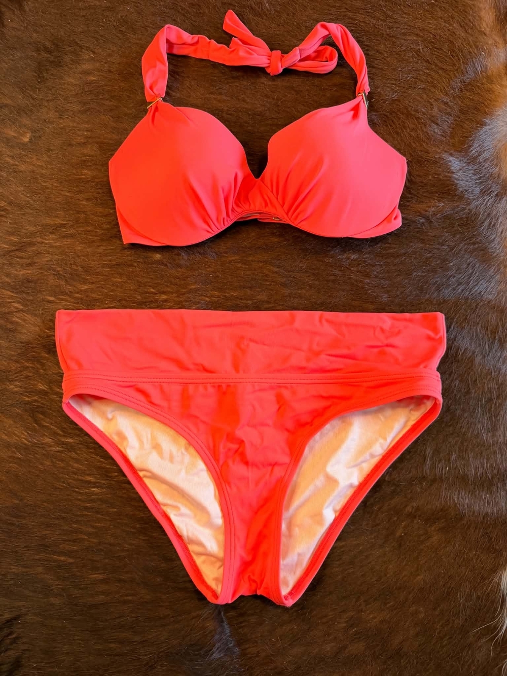 Victoria's Secret Hot Pink Bikini Set